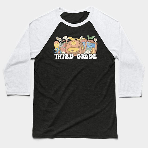 Third grade Baseball T-Shirt by Zedeldesign